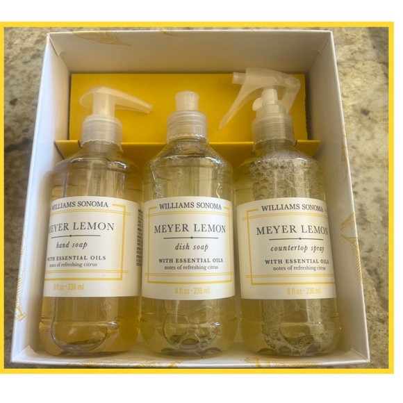 Williams Sonoma Kitchen Essential Kit Meyer Lemon with Essential OIls - Picture 4 of 6